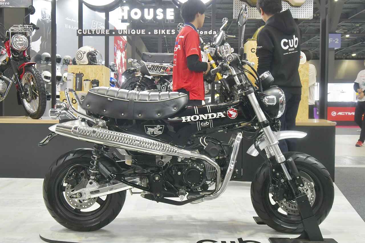 画像3: ホンダブースでCUB HOUSEをチェックしつつカブ関連もチェック