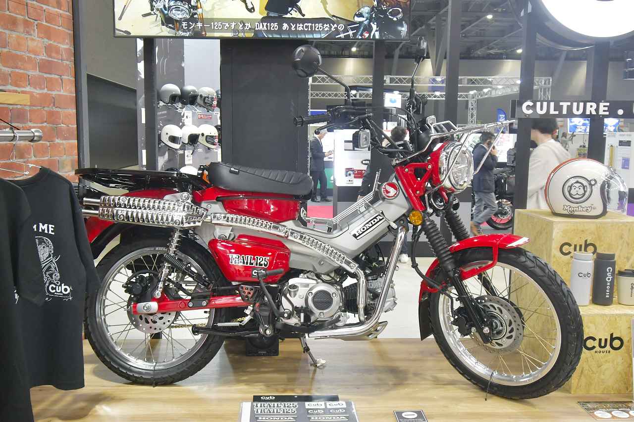 画像2: ホンダブースでCUB HOUSEをチェックしつつカブ関連もチェック