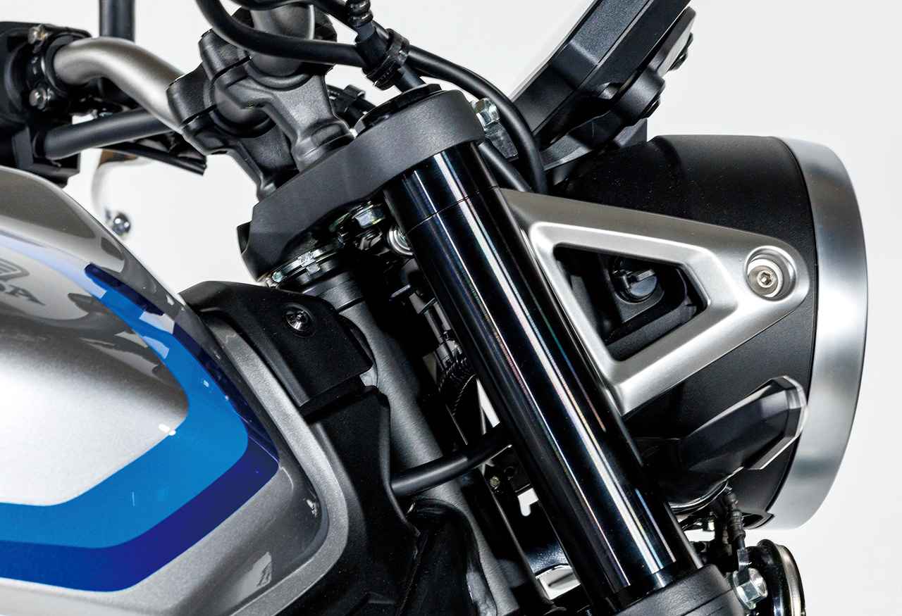 画像10: ホンダ「CB400 SUPER FOUR E-Clutch Concept」解説〈シャシー編〉