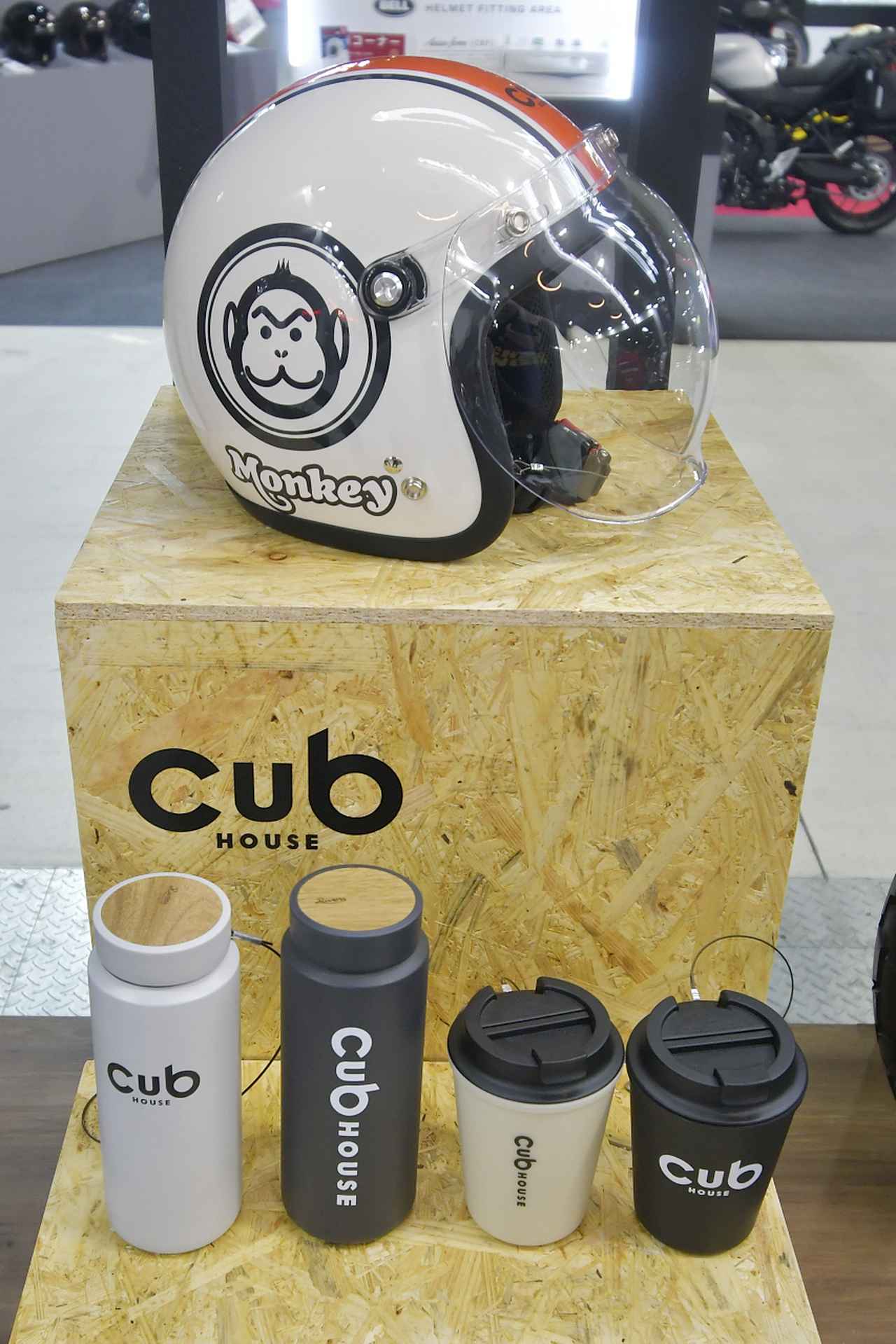 画像8: ホンダブースでCUB HOUSEをチェックしつつカブ関連もチェック