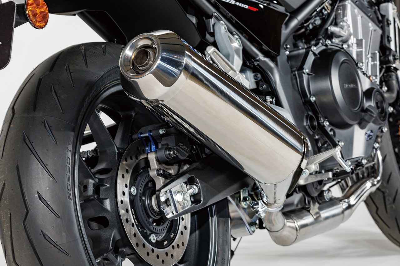 画像 : 10番目の画像 - 【写真11枚】ホンダ「CB400 SUPER FOUR E-Clutch Concept」徹底解説〈エンジン編〉 - webオートバイ