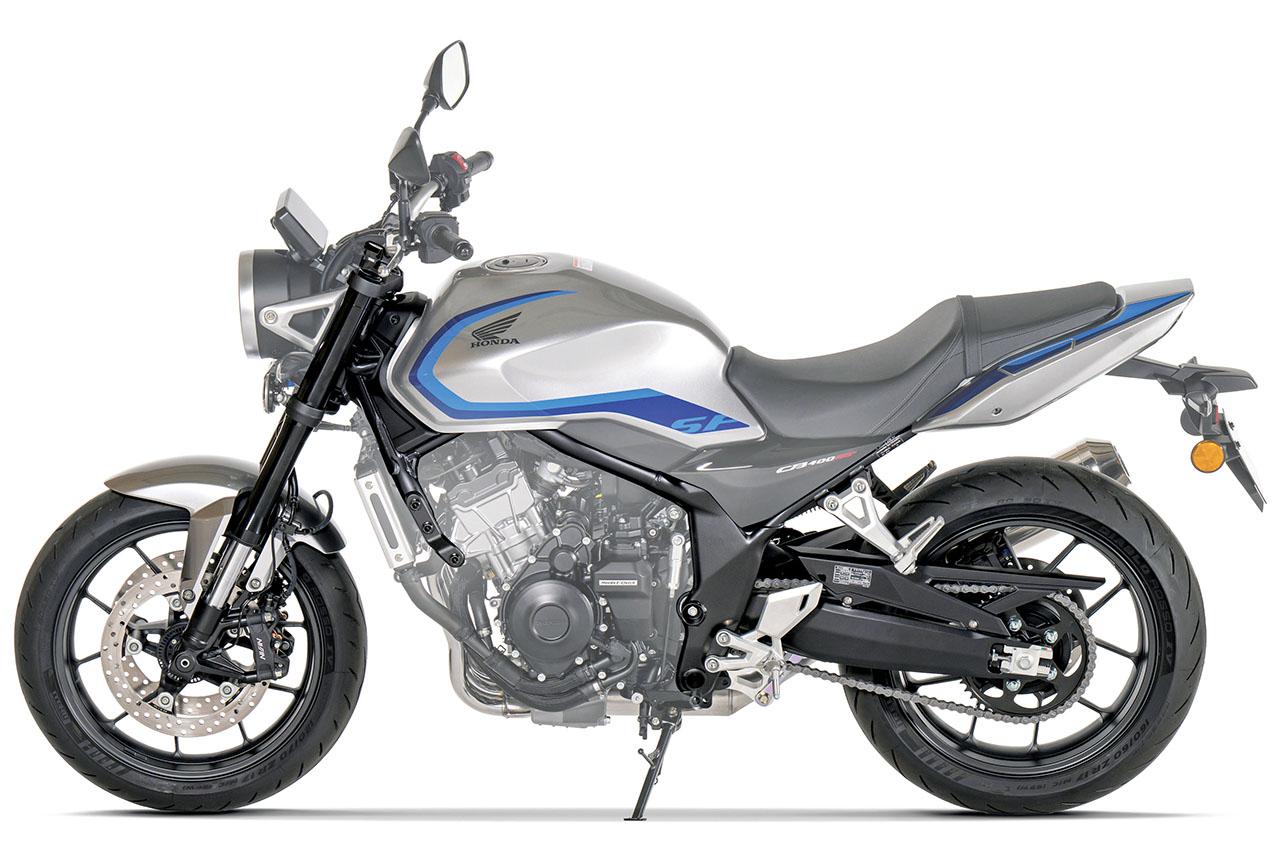 画像4: ホンダ「CB400 SUPER FOUR E-Clutch Concept」解説〈シャシー編〉