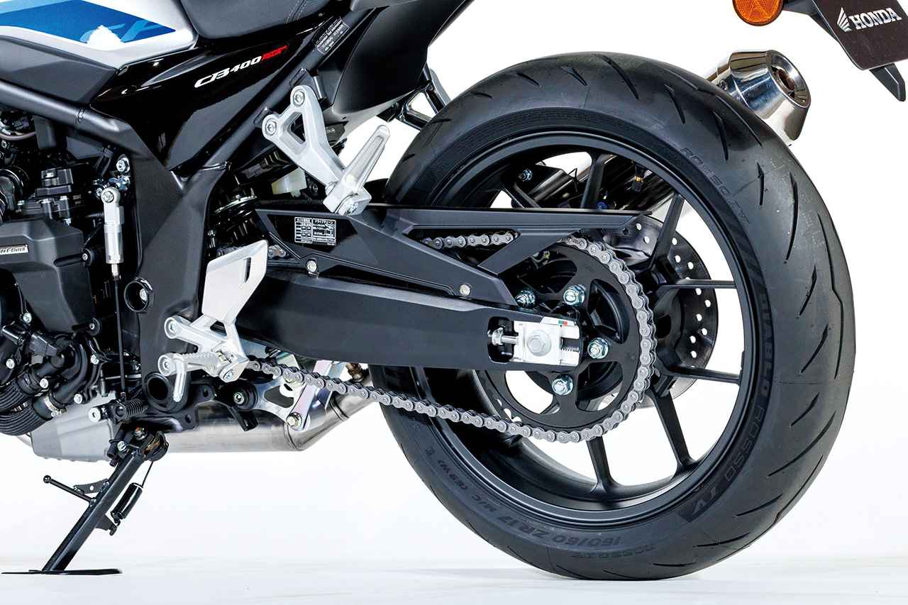 画像14: ホンダ「CB400 SUPER FOUR E-Clutch Concept」解説〈シャシー編〉