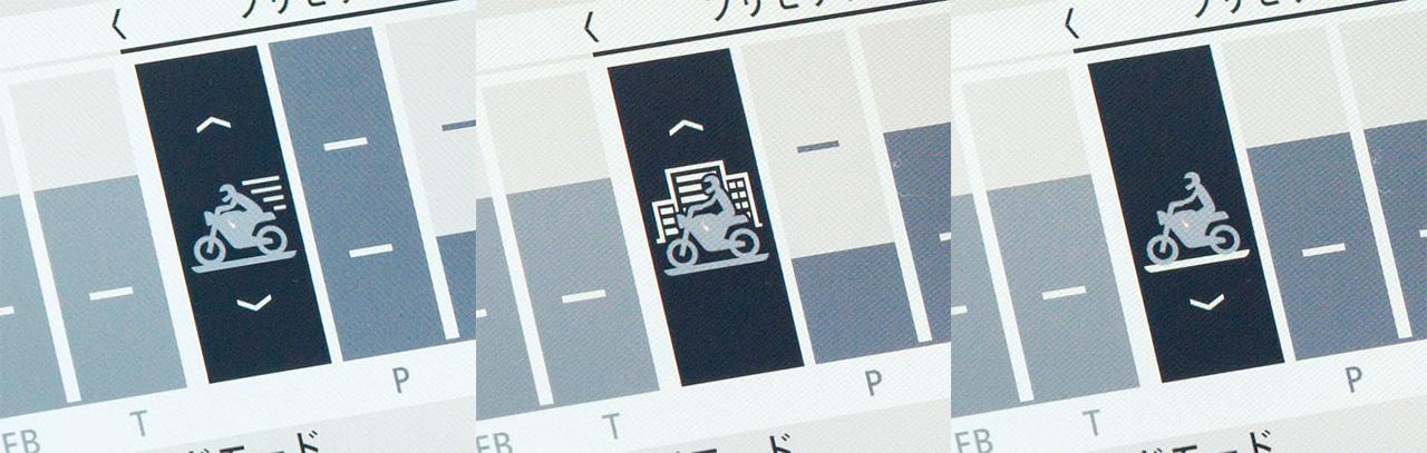 画像4: 5インチTFT＆5モード搭載の最新コクピット