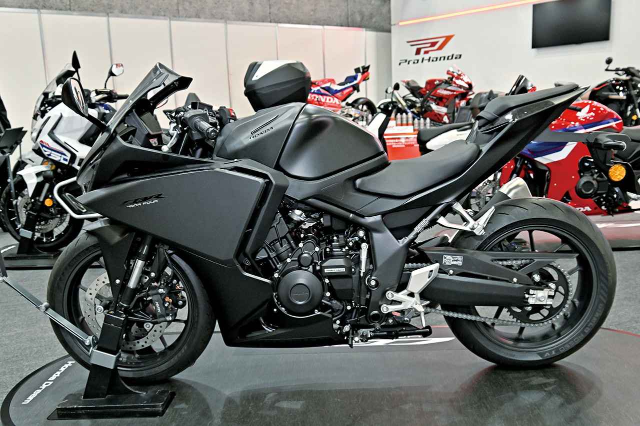 画像 : 4番目の画像 - 【写真22枚】ホンダ「CBR400R SUPER FOUR E-Clutch Concept」 - webオートバイ