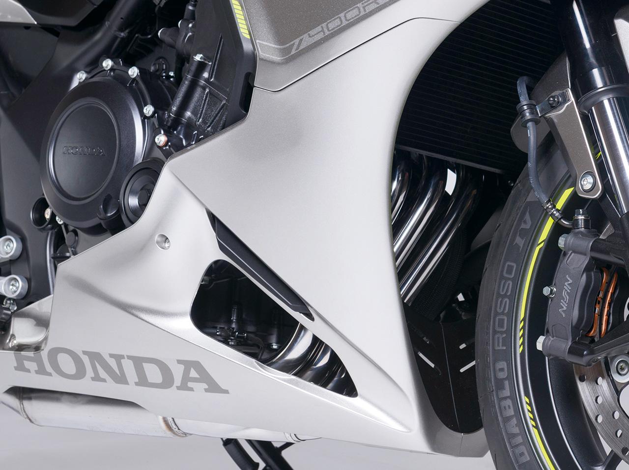 画像 : 5番目の画像 - 【写真16枚】ホンダ「CBR400R FOUR E-Clutch Concept」〈エンジン＆シャシー編〉 - webオートバイ