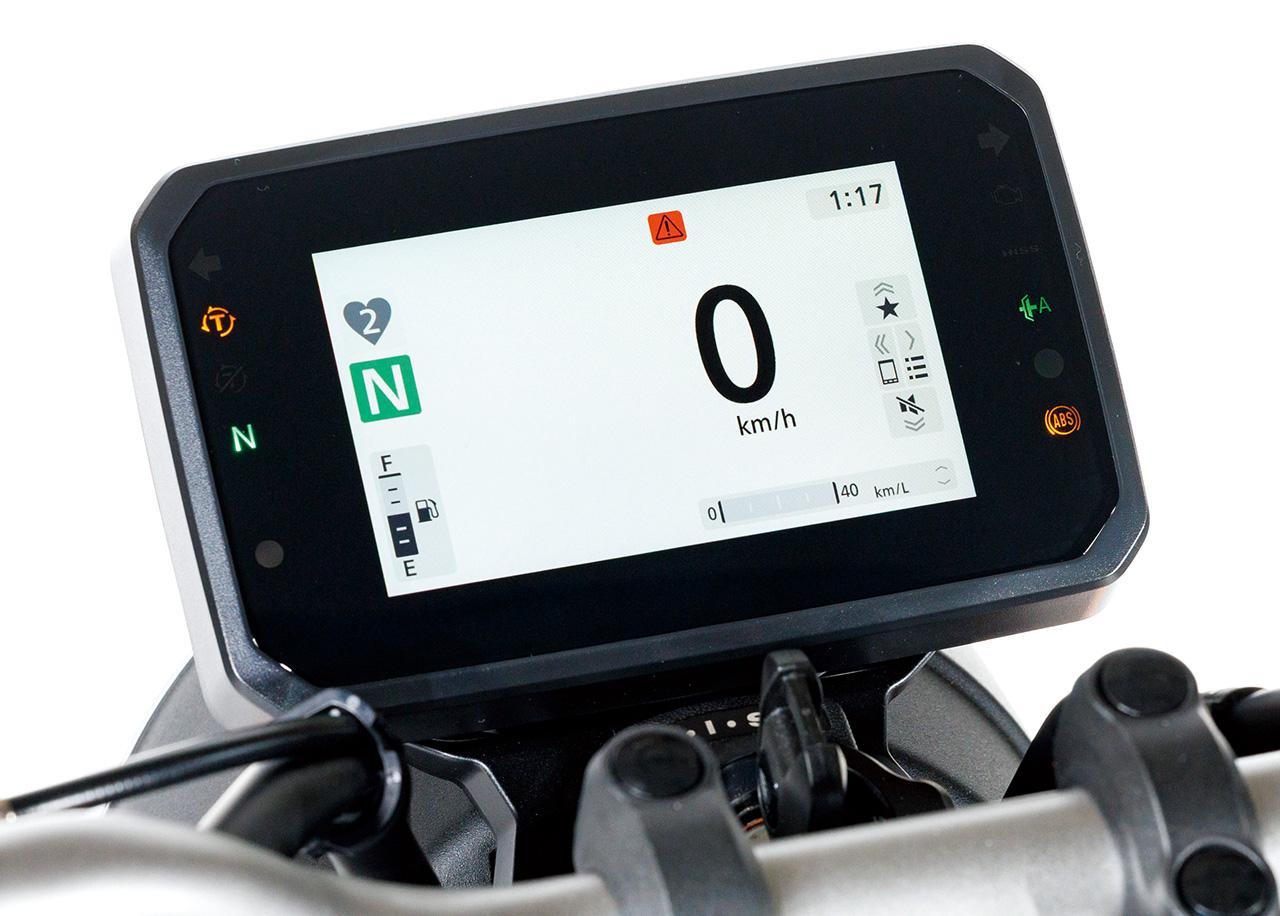 画像3: 5インチTFT＆5モード搭載の最新コクピット