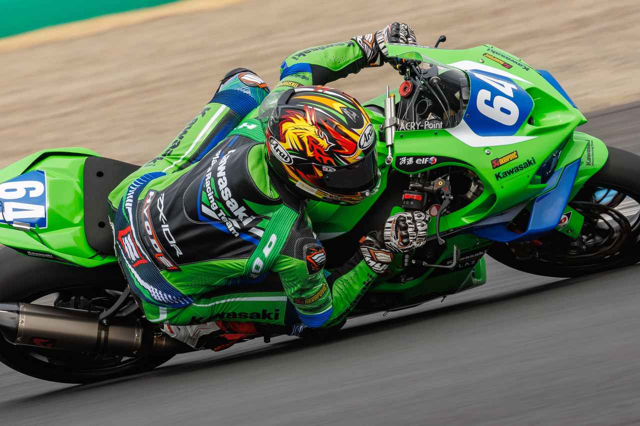 画像: ▲岩戸選手は#64。