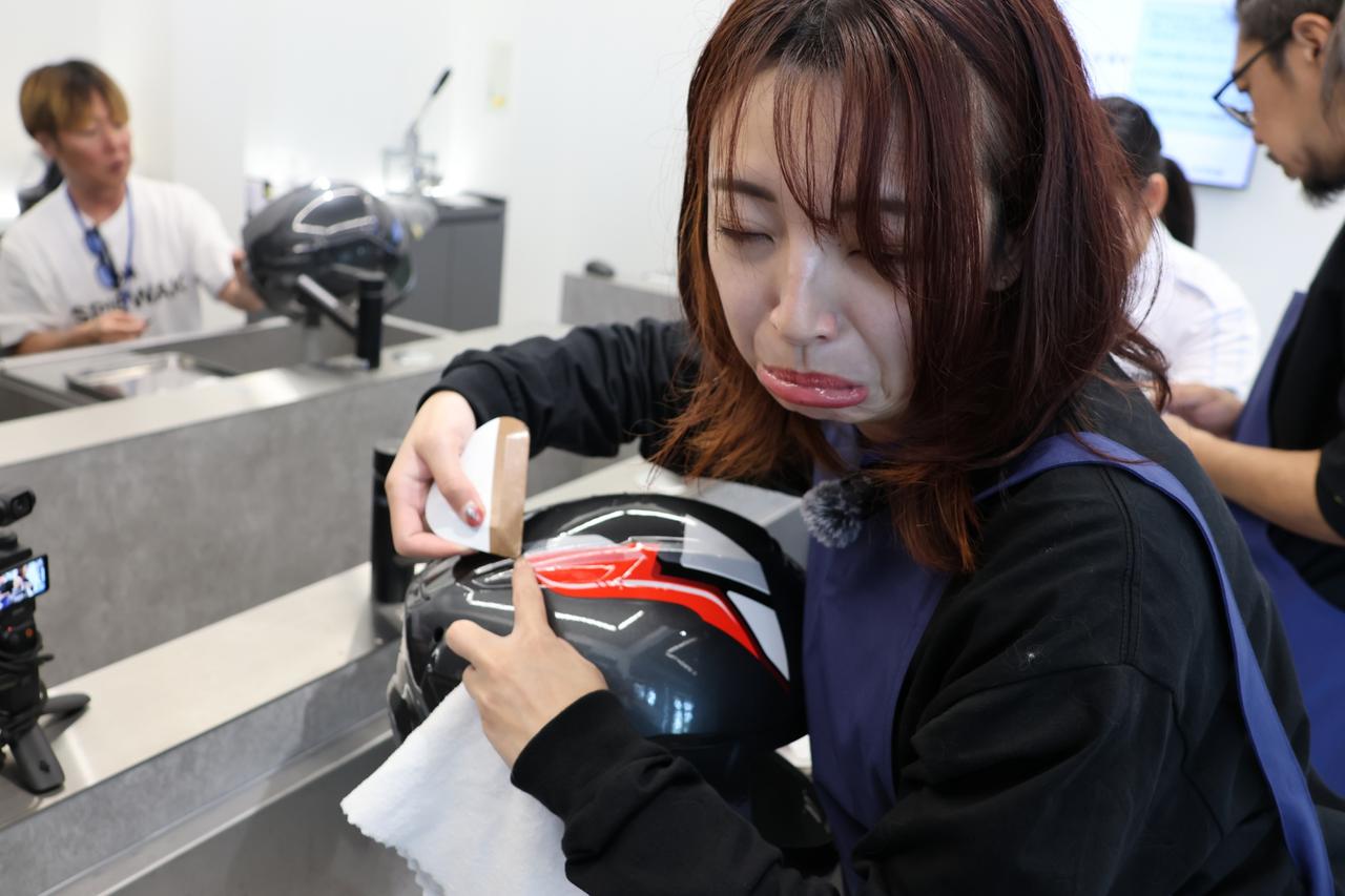 画像: お姉さんの協力むなしく破くカナイメグ