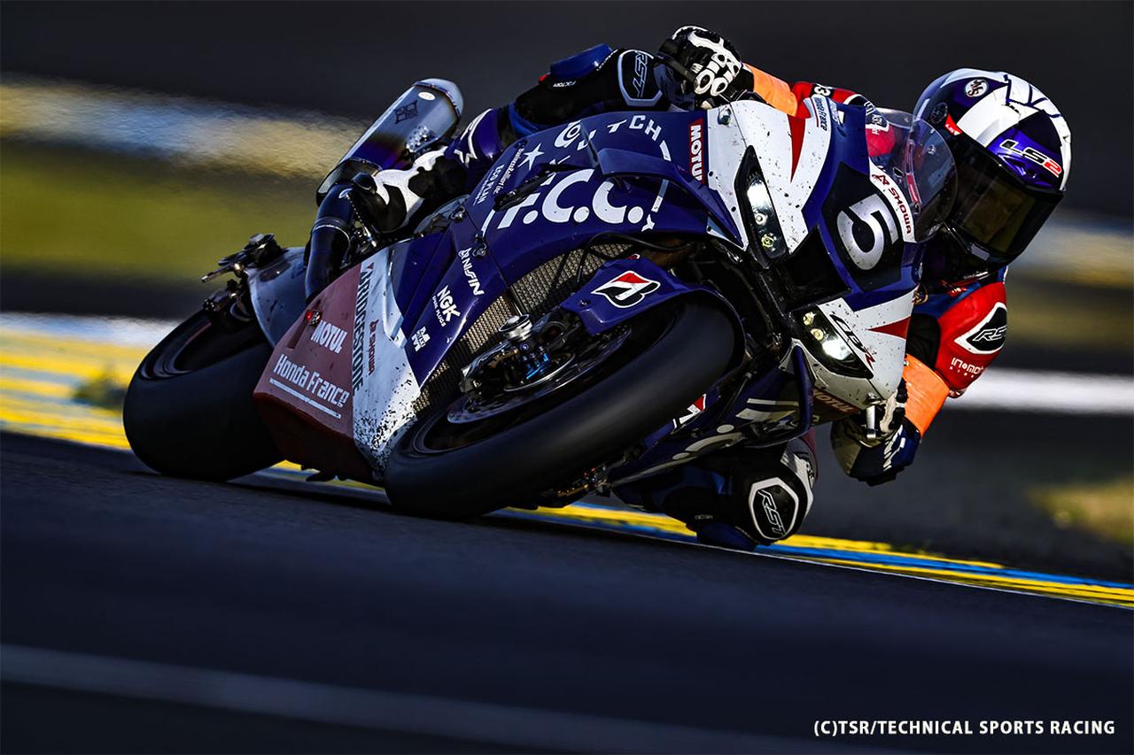 画像6: F.C.C. TSR Honda France 序盤の上位争いから一転、接触転倒から追い上げ12位完走【EWC第1戦 ル・マン24時間耐久ロードレース】