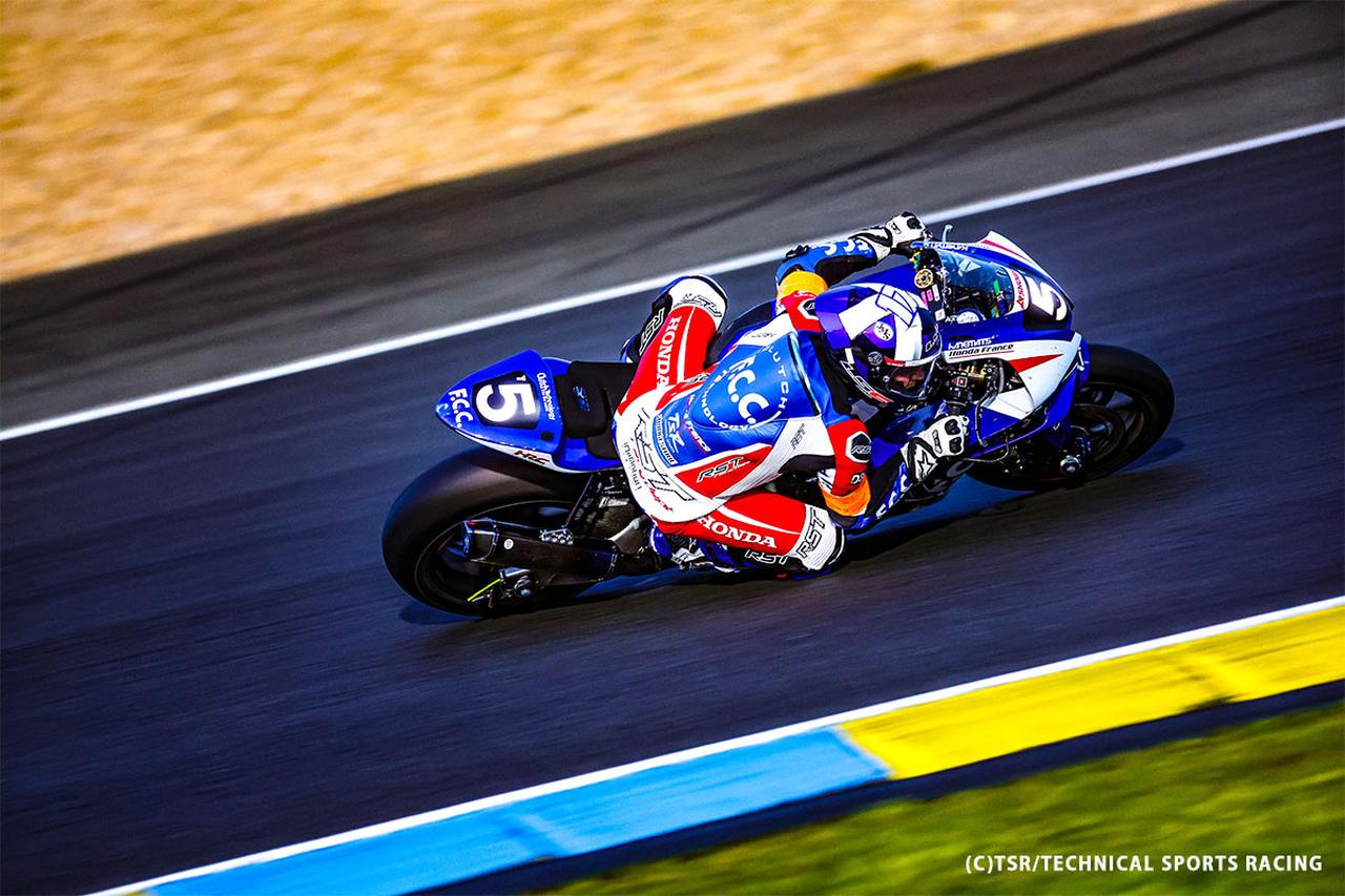 画像2: F.C.C. TSR Honda France 序盤の上位争いから一転、接触転倒から追い上げ12位完走【EWC第1戦 ル・マン24時間耐久ロードレース】