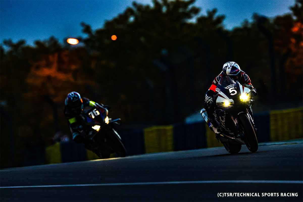 画像4: F.C.C. TSR Honda France 序盤の上位争いから一転、接触転倒から追い上げ12位完走【EWC第1戦 ル・マン24時間耐久ロードレース】