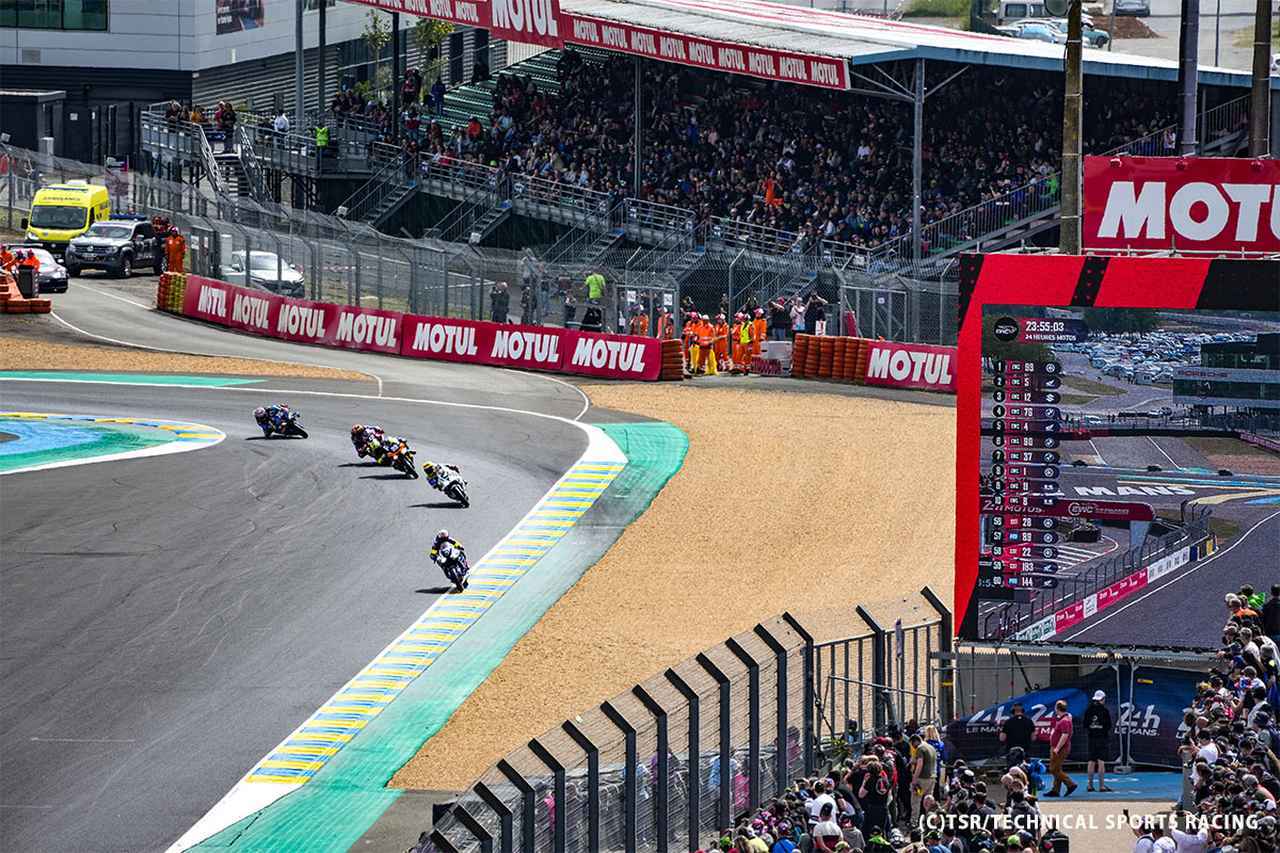 画像3: F.C.C. TSR Honda France 序盤の上位争いから一転、接触転倒から追い上げ12位完走【EWC第1戦 ル・マン24時間耐久ロードレース】