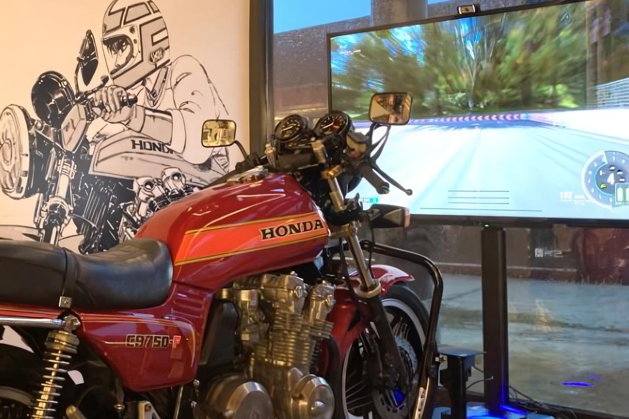 画像3: 実車とVRで再現された「CB750F」でのリアルな走行体験！