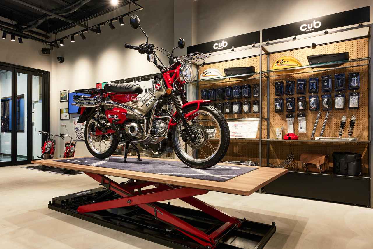 画像1: モンキー125、CT125、Dax125用カスタムパーツも展開