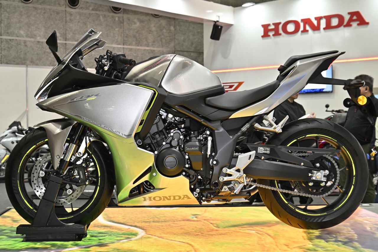 画像 : 3番目の画像 - 【写真22枚】ホンダ「CBR400R SUPER FOUR E-Clutch Concept」 - webオートバイ