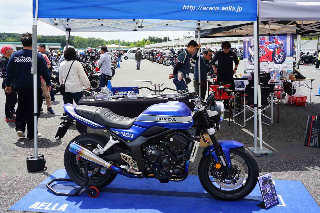 画像: AELLAブース