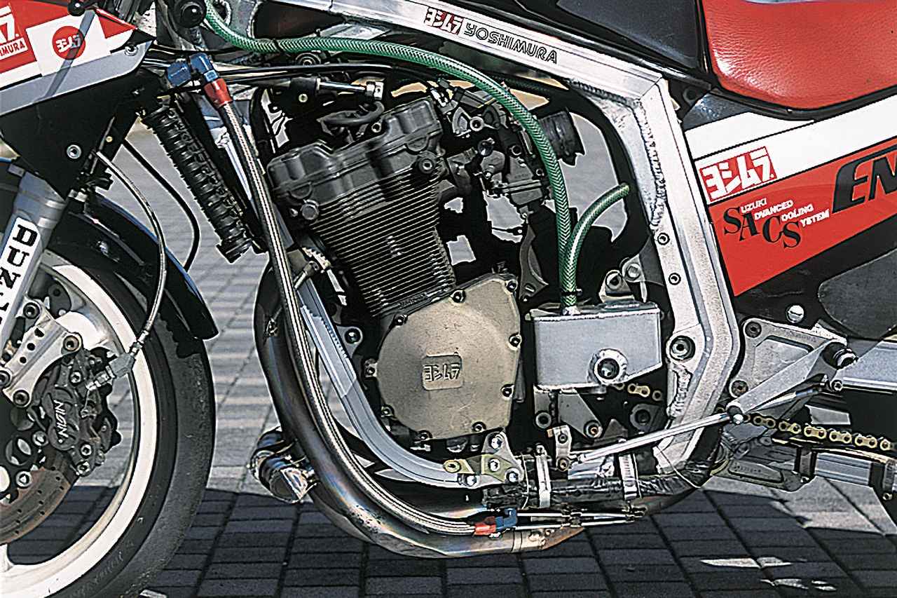 画像5: ヨシムラ「 GSX-R750 AMA SUPERBIKE」（1986）各部装備・ディテール解説