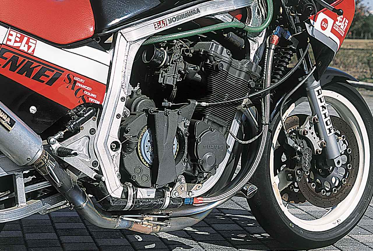 画像4: ヨシムラ「 GSX-R750 AMA SUPERBIKE」（1986）各部装備・ディテール解説