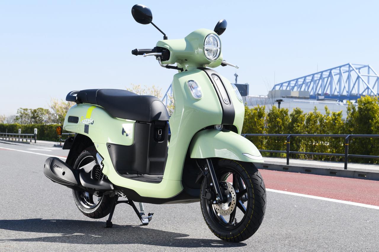 画像: YAMAHA Fazzio 2026年モデル 総排気量：124cc エンジン形式：空冷4ストSOHC2バルブ単気筒 シート高：765mm 車両重量：97kg 発売日：2026年4月24日 税込価格：36万8500円