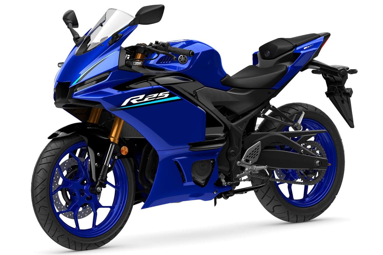 画像 : 2番目の画像 - 【写真16枚】ヤマハ「YZF-R25 ABS/ 70th  Anniversary Edition」 - webオートバイ