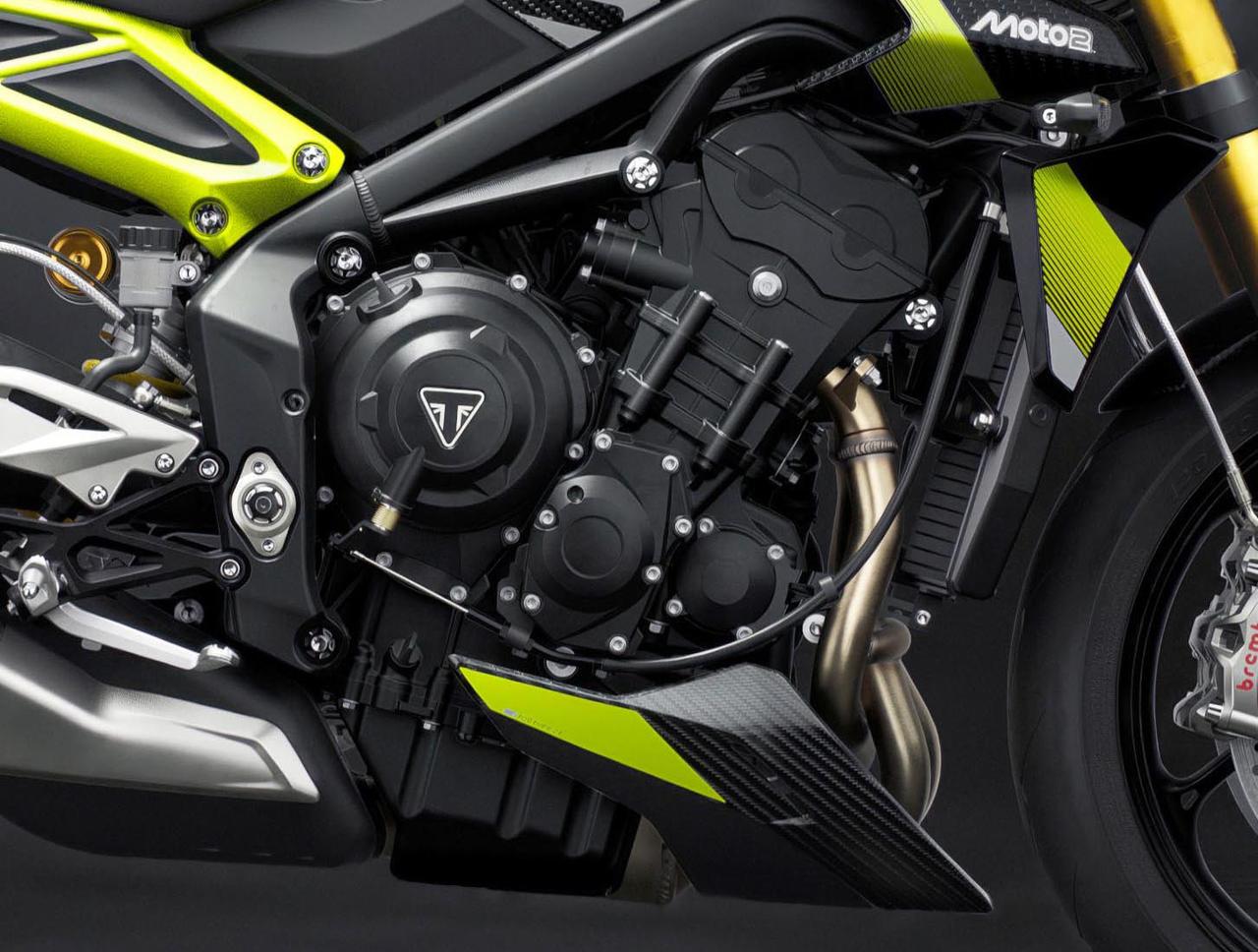 画像2: トライアンフ「Street Triple 765 Moto2™ Edition」各部解説