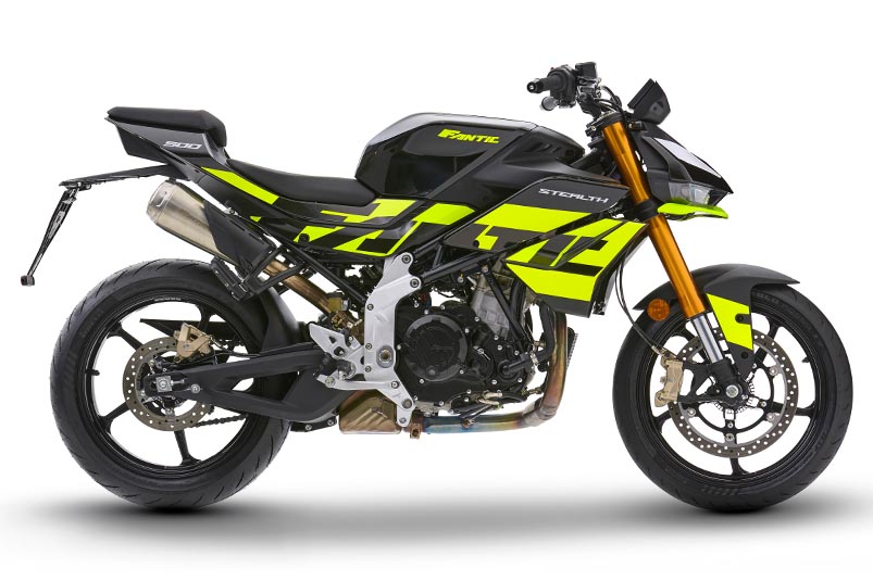 画像4: 新世代ストリートファイター・ファンティック「ステルス500」がまもなく日本上陸！【軽量147kg×45PSの痛快スポーツ】