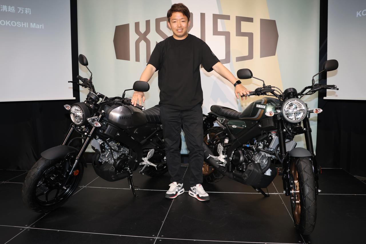 画像: 小玉 歩氏（商品企画） ヤマハ発動機株式会社 MC商品戦略部　ストリートグループ