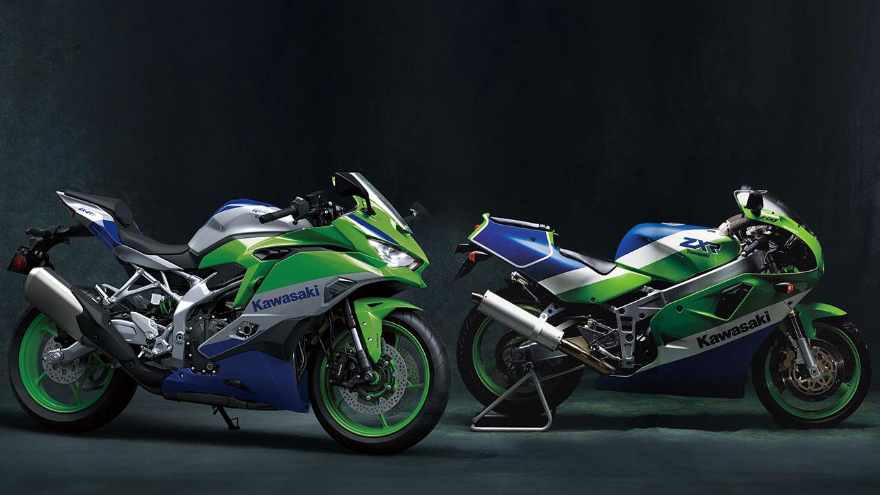 画像 : 1番目の画像 - 【写真19枚】カワサキ「ZXR400」（1989）「Ninja ZX-4RR 40th Anniversary Edition」（2026） - webオートバイ