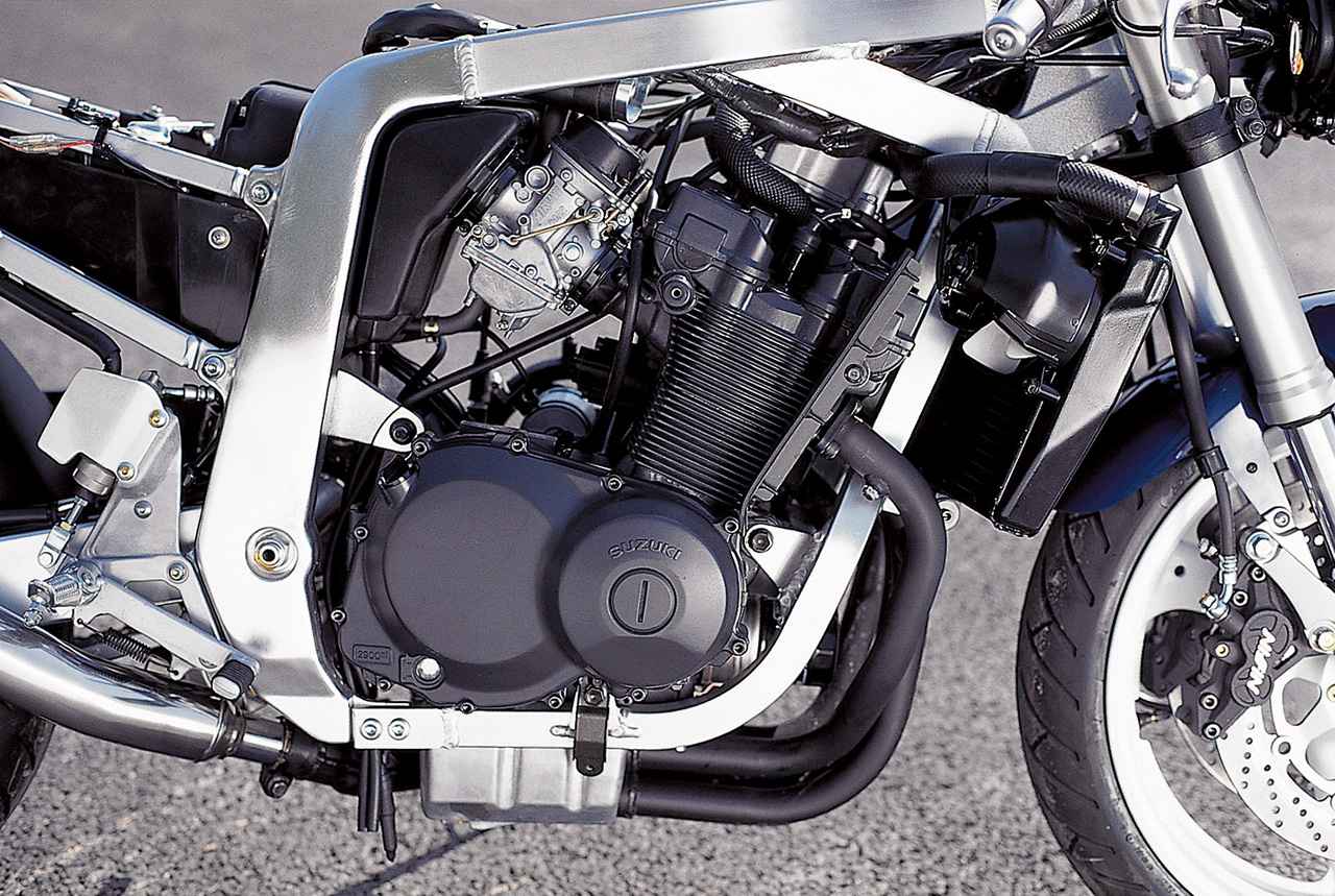 画像: GSX-R400R 各部装備解説