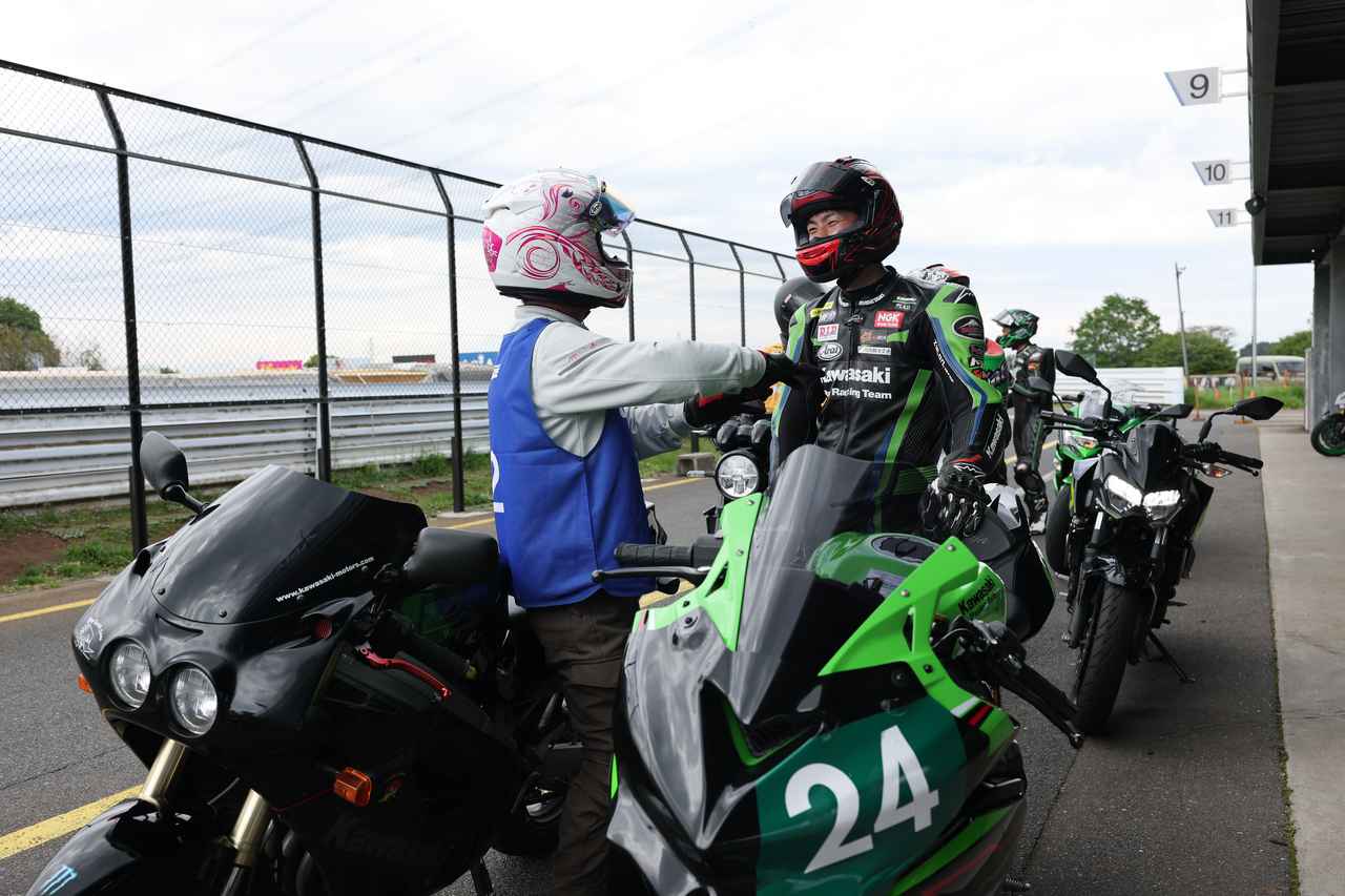 画像3: プロライダーがマンツーマンで指導!「KAZE Let's RIDE オンロード」が筑波サーキットで開催【イベントレポート】