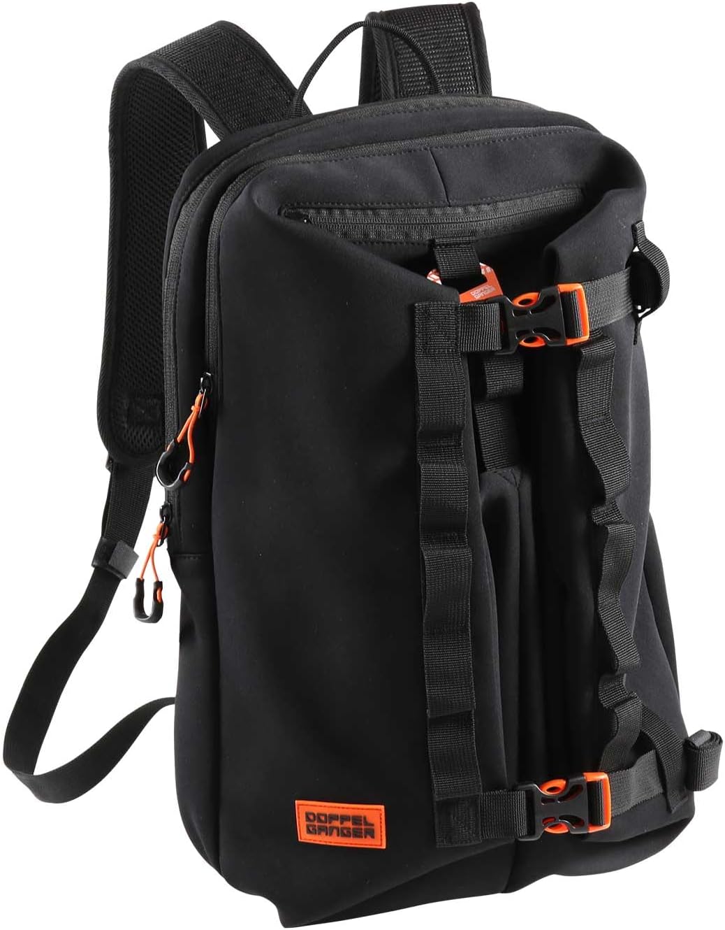 画像: ▶▶▶Amazonはこちら｜価格をチェック ドッペルギャンガー(DOPPELGANGER) モトバックパック メットイン 【バイク用クロロプレン素材バックパック】 容量28L ヘルメット収納可能 コンプレッションバックル付属 DBT608 amzn.to
