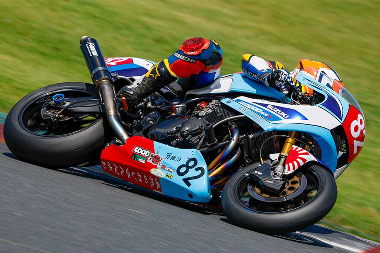 画像: ▲写真は2025年5月に開かれたTOT SATSUKI-STAGEを走る、谷さん+GS1200SS。
