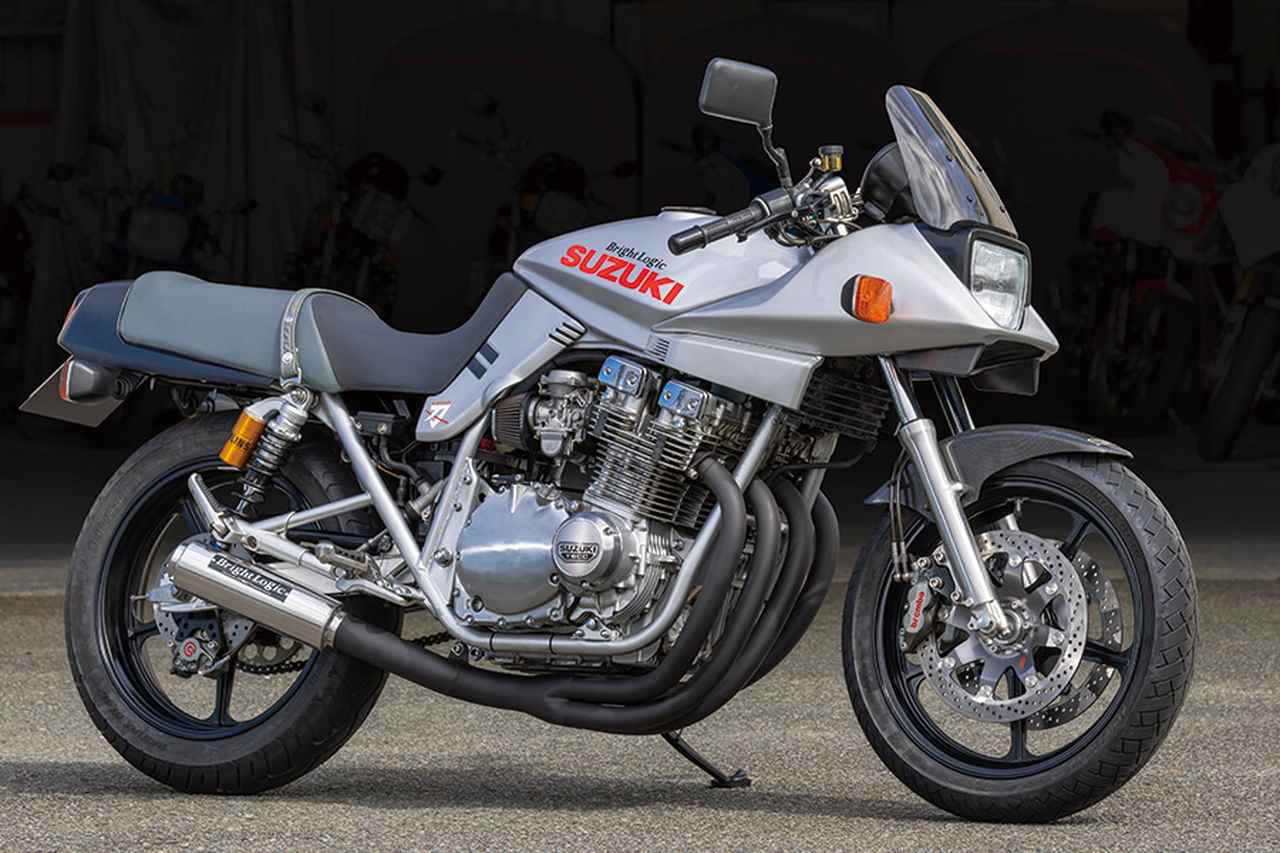 画像2: BRIGHT LOGIC GSX1100S(スズキGSX1100S)程度の良い車両をベースに要所に手を入れた18インチ改【Heritage&Legends】