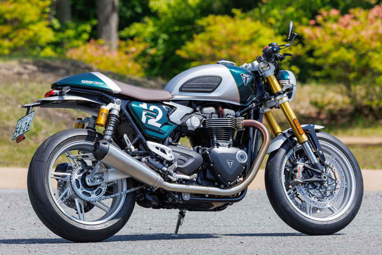 画像4: トライアンフ「Speed Twin 1200 Cafe Racer Edition」インプレ(小川 勤)