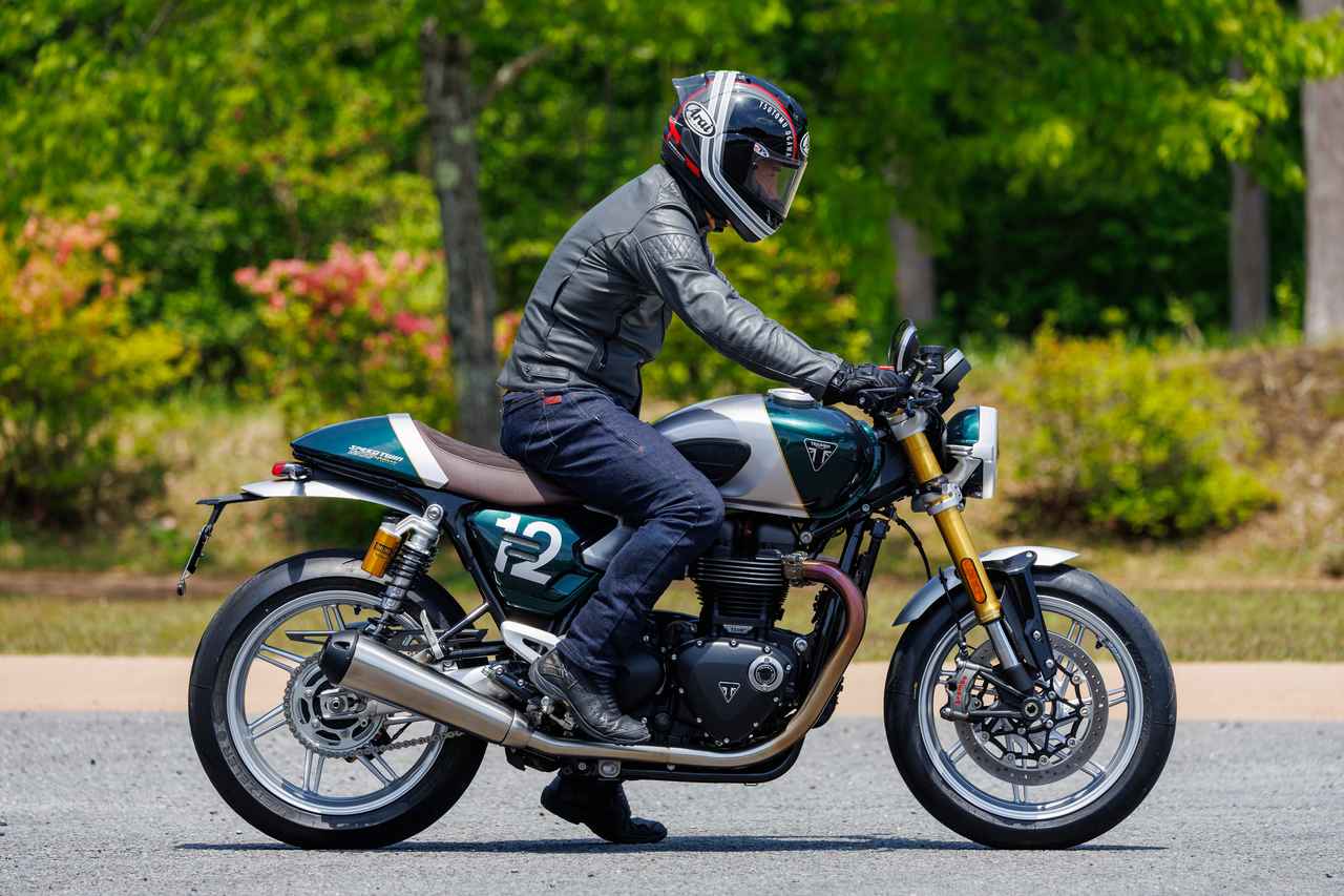 画像 : 5番目の画像 - 【写真18枚】トライアンフ「Speed Twin 1200 Cafe Racer Edition」 - webオートバイ