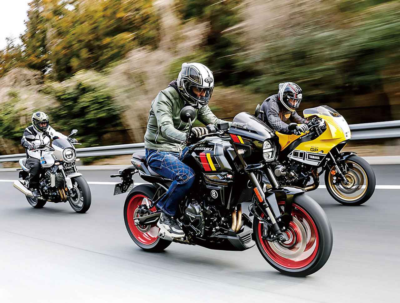 画像 : 1番目の画像 - 【写真22枚】CB1000F SE・GSX-8T/GSX-8TT・XSR900 GP ABS - webオートバイ