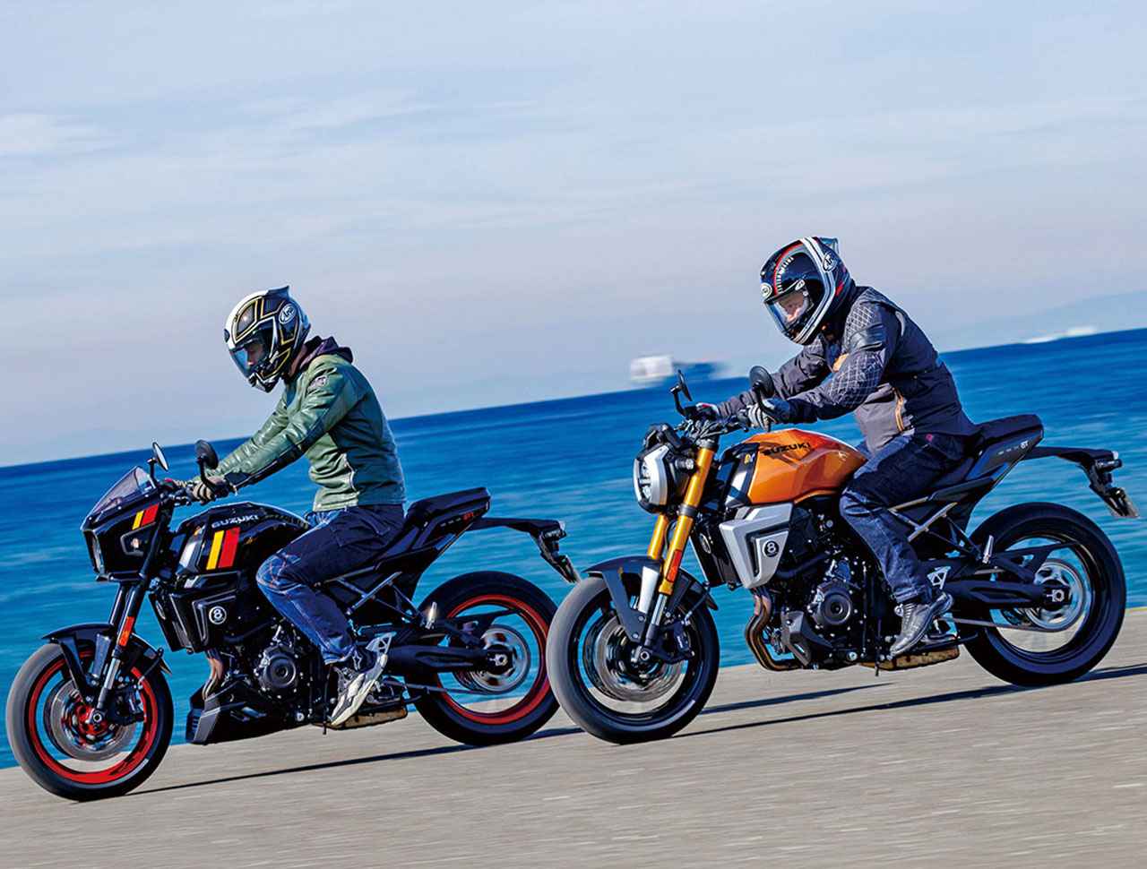 画像 : 1番目の画像 - 【写真14枚】 CB1000F SE・GSX-8T/GSX-8TT・XSR900 GP ABS｜4台比較 - webオートバイ