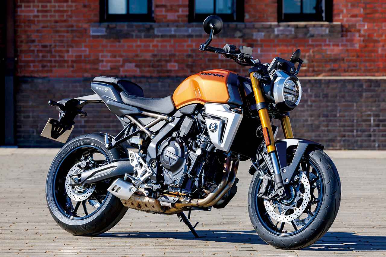画像8: 【比較インプレ】最新ヘリテイジスポーツ4機種|スズキ「GSX-8T/GSX-8TT」/ホンダ「CB1000F SE」/ヤマハ「XSR900 GP ABS」|概要・スポーツ性能チェック・総合評価(小川 勤)
