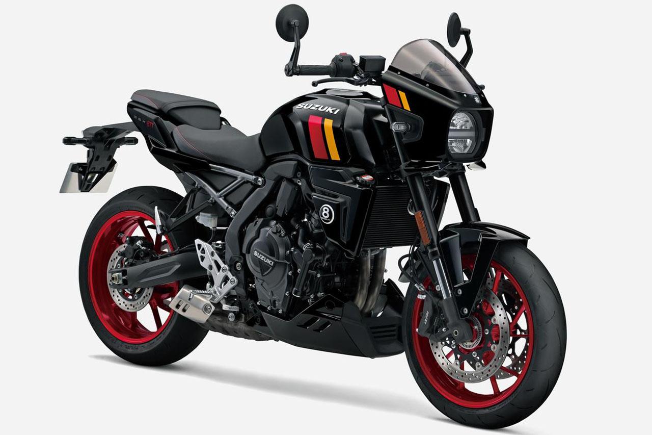 画像2: 【比較インプレ】最新ヘリテイジスポーツ4機種|スズキ「GSX-8T/GSX-8TT」/ホンダ「CB1000F SE」/ヤマハ「XSR900 GP ABS」|概要・スポーツ性能チェック・総合評価(小川 勤)