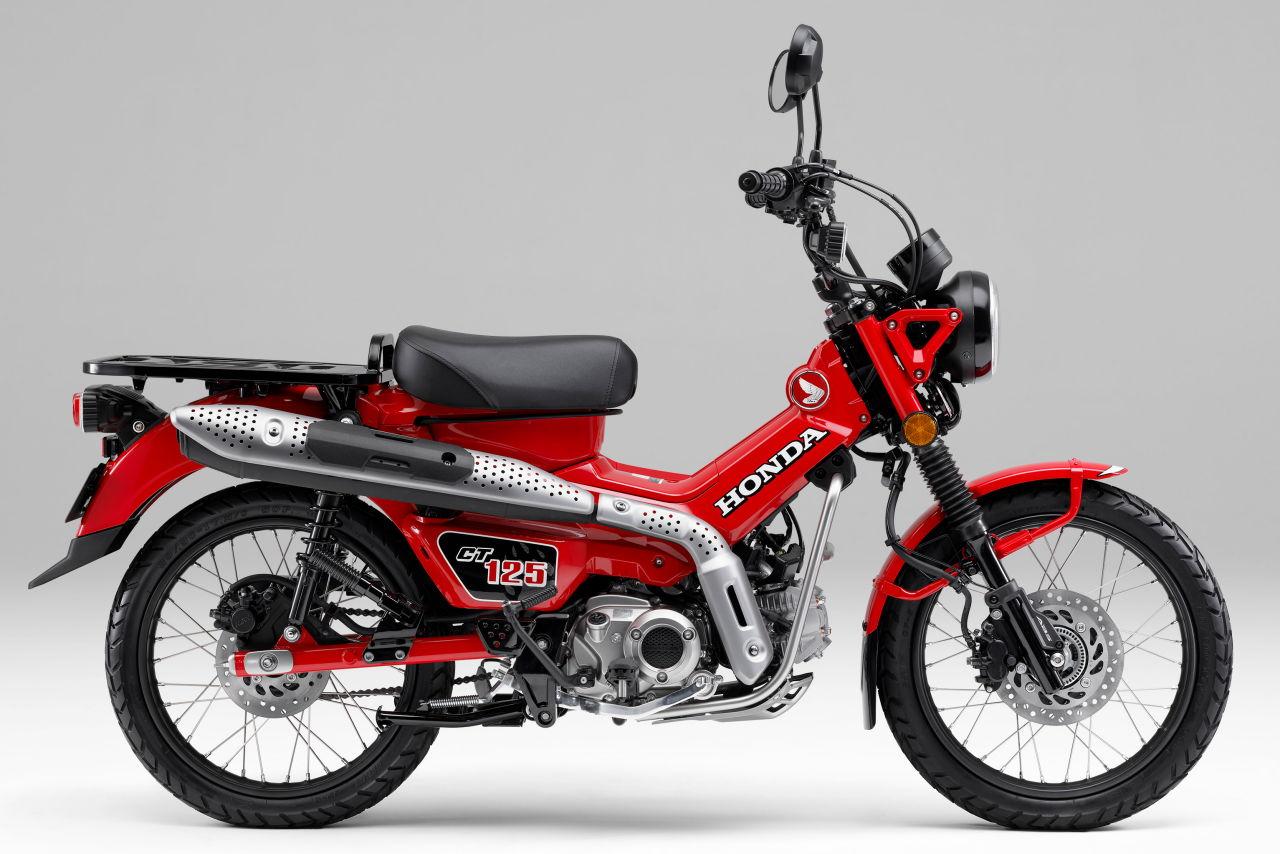 画像3: HONDA CT125・ハンターカブ 2026年モデル 総排気量:123cc エンジン形式:空冷4ストSOHC2バルブ単気筒(9.1PS/6250rpm) シート高:800mm 車両重量:118kg 発売日:2026年2月20日 税込価格:49万5000円(黒、茶、赤)