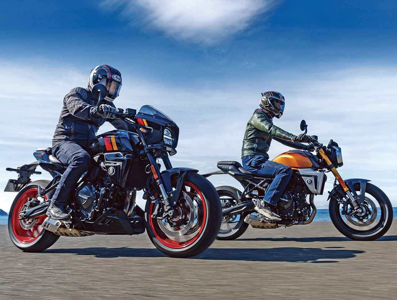 画像: 【レビュー】スズキ「GSX-8T」「GSX-8TT」インプレ|そのキャラクターの違いを直接対決で探る! - webオートバイ