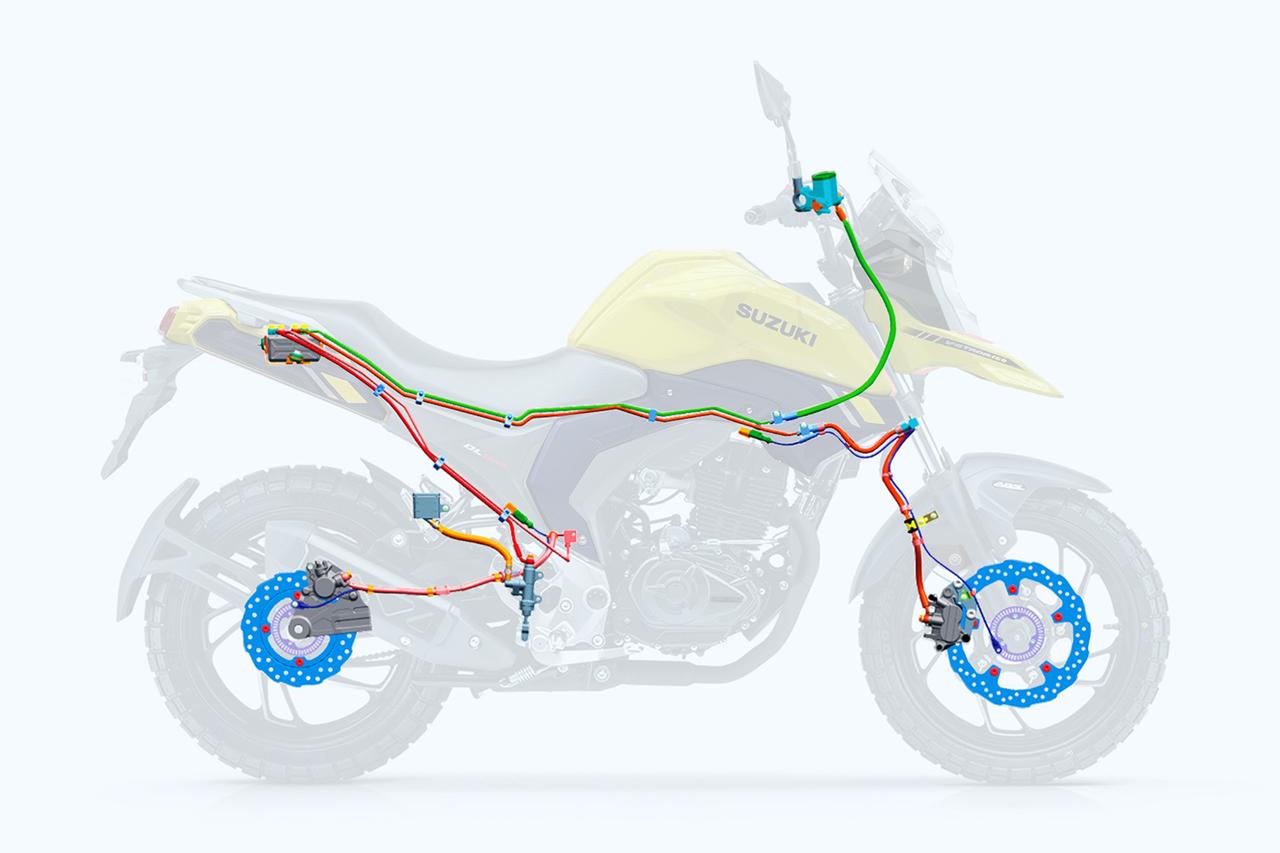 画像 : 19番目の画像 - 【写真22枚】スズキ「V-STROM 160」 - webオートバイ