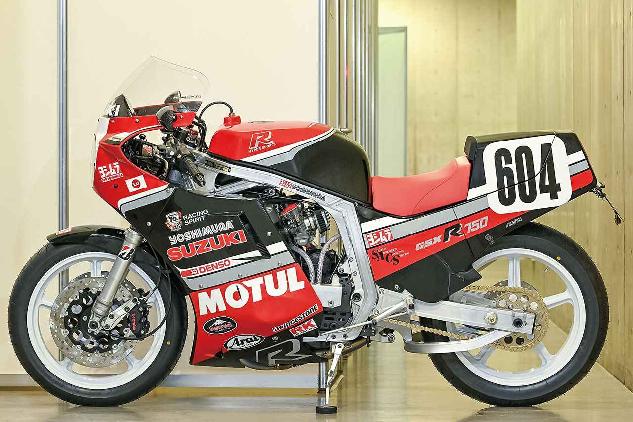 画像1: ヨシムラ「GSX-R750 #604 COMPLETE MACHINE」各部解説