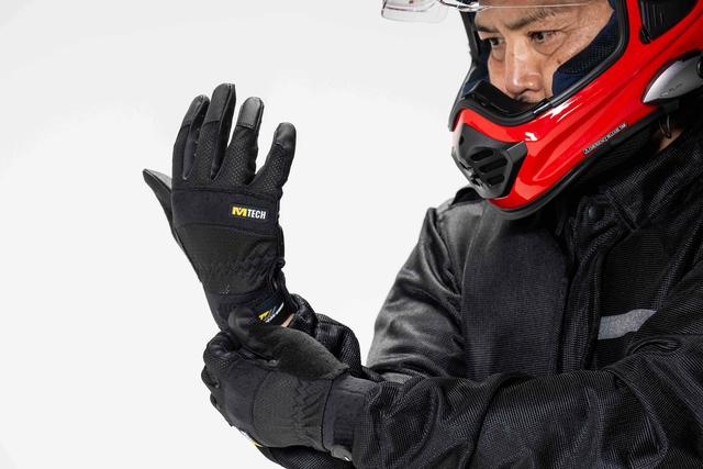 画像4: 真に涼しいメッシュグローブを追求したBMC×M-TECH製の「空冷式グローブ」