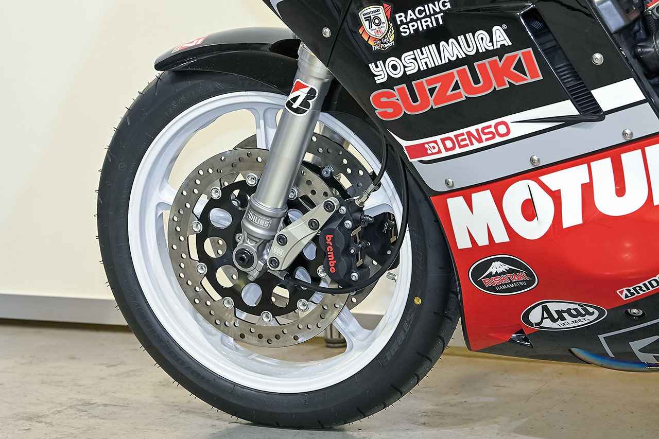 画像12: ヨシムラ「GSX-R750 #604 COMPLETE MACHINE」各部解説