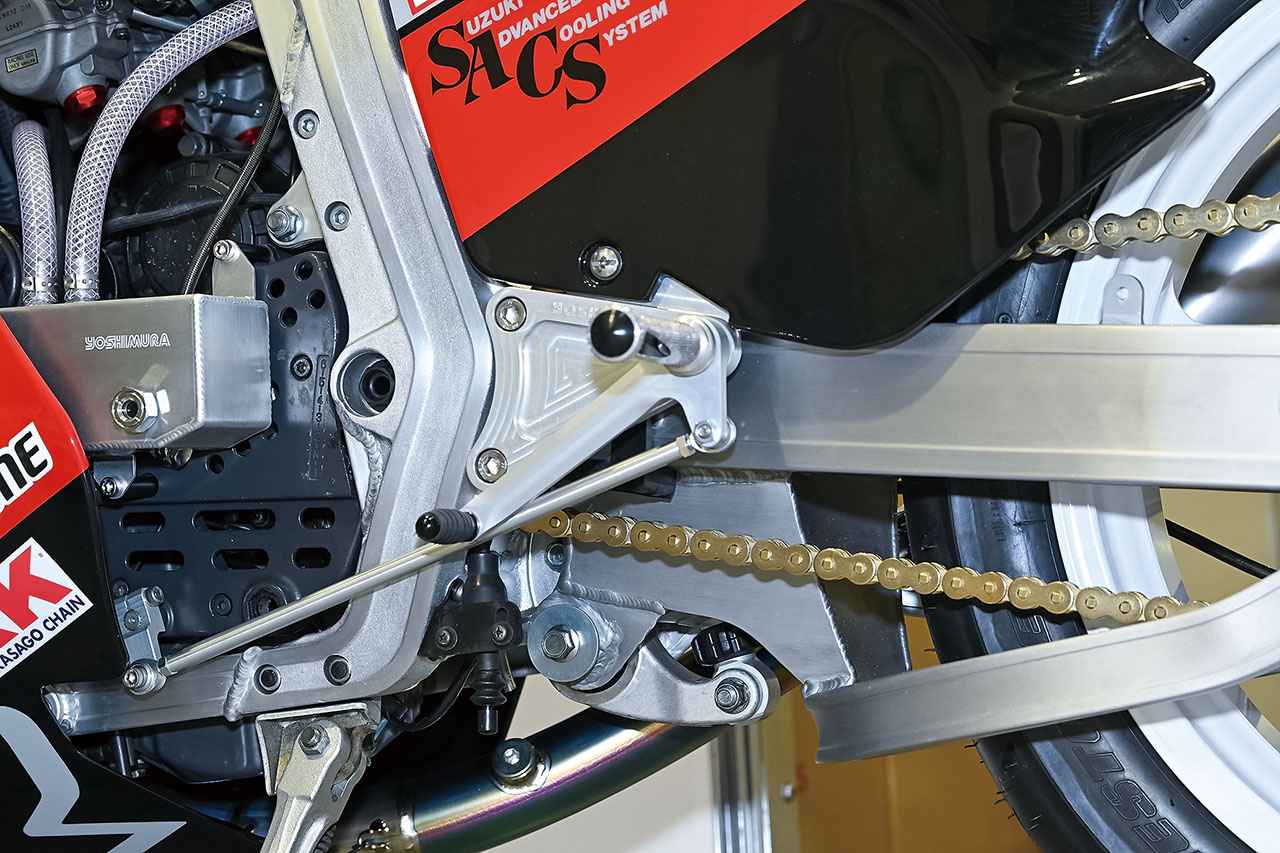 画像11: ヨシムラ「GSX-R750 #604 COMPLETE MACHINE」各部解説