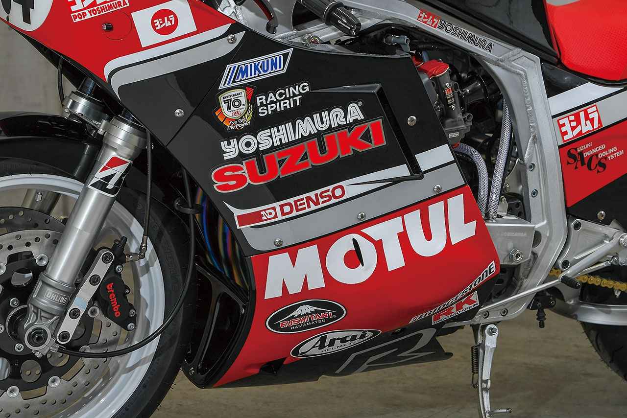 画像 : 21番目の画像 - 【写真31枚】ヨシムラ「GSX-R750 #604 COMPLETE MACHINE」 - webオートバイ