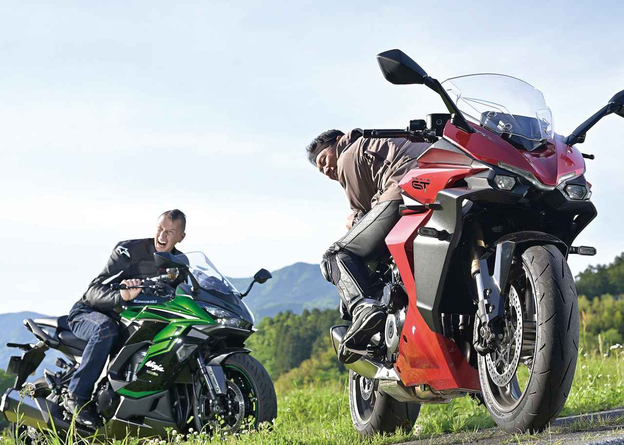 画像: 【比較インプレ】スズキ「GSX-S1000GT」VS カワサキ「Ninja 1000SX」〈ノア編〉（2024年） - webオートバイ