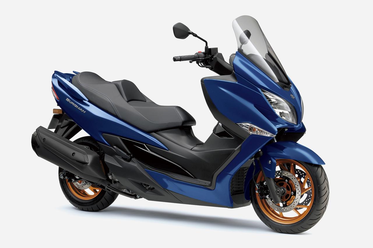 画像1: スズキ「バーグマン400 ABS」【サクッと読める!2026年モデル国産車図鑑】